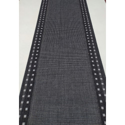Chodnik NATURA SZNURKOWY SISAL 1963 szary ciemny 90cm