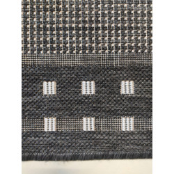 Chodnik NATURA SZNURKOWY SISAL 1963 szary ciemny 90cm