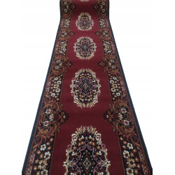CHODNIK OKAZJA !!!! dywanowy BCF MEDALION bordo MOCNY 100cm