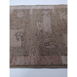 CHODNIK OKAZJA !!! Dywanowy heat-set KIVU beżowo/brązowy Miękki szer.70 cm CHODNIK OKAZJA !!! Dywanowy heat-set KIVU beżowo/brązowy Miękki szer.70 cm