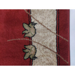 CHODNIK OKAZJA !!! Dywanowy heat-set DIAMOND terra/rudy Miękki szer. 90cm