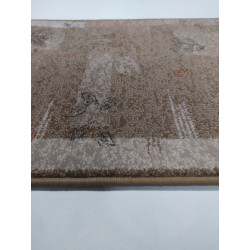 CHODNIK OKAZJA !!! Dywanowy heat-set KIVU zielony/oliwka Miękki szer.100 cm