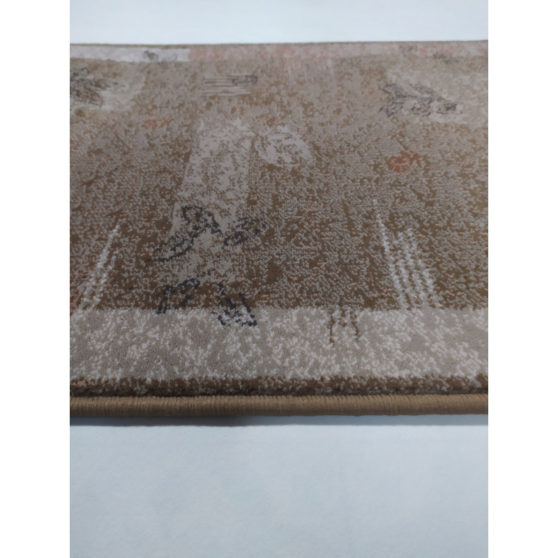 CHODNIK OKAZJA !!! Dywanowy heat-set KIVU zielony/oliwka Miękki szer.100 cm