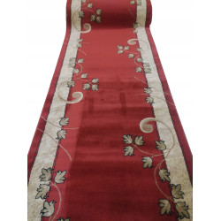 CHODNIK OKAZJA !!! Dywanowy heat-set DIAMOND terra/rudy Miękki szer. 120cm