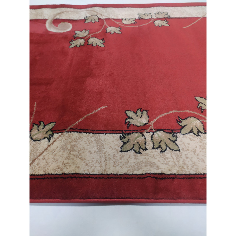 CHODNIK OKAZJA !!! Dywanowy heat-set DIAMOND terra/rudy Miękki szer. 120cm