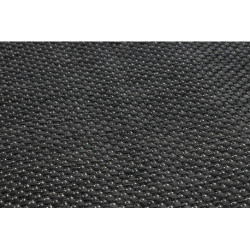 Dywan SZNURKOWY SIZAL FLAT 48663/090 czarny GŁADKI 160x230cm