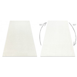Dywan ETON PLUS krem jednolity, jednokolorowy, gładki 200x300cm