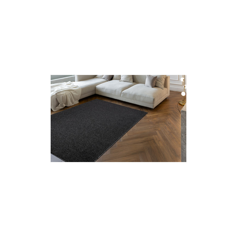 Dywan ETON PLUS antracyt jednolity, jednokolorowy, gładki 300x400cm Dywan ETON PLUS antracyt jednolity, jednokolorowy, gładki 300x400cm