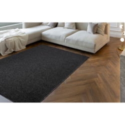 Dywan ETON PLUS antracyt jednolity, jednokolorowy, gładki 400x400cm