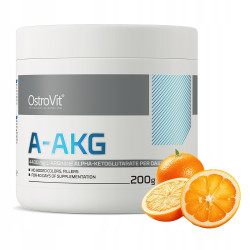 OstroVit A-AKG 200 g L-ARGININA AAKG POMPA EREKCJA SIŁA POMARAŃCZ