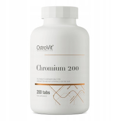 OSTROVIT CHROM ORGANICZNY 200mg 200 tabl ODCHUDZANIE GLIKEMIA POZIOM CUKRU