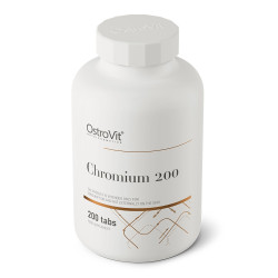 OSTROVIT CHROM ORGANICZNY 200mg 200 tabl ODCHUDZANIE GLIKEMIA POZIOM CUKRU
