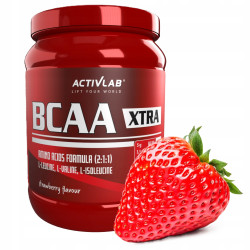 AMINOKWASY BCAA regeneracja Activlab X-tra 500g TRUSKAWKA