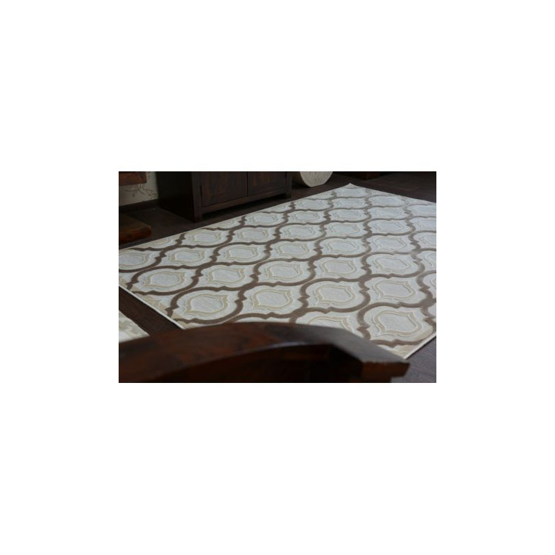Dywan AKRYL YAZZ 9717 D.Beige/L.Beige 133x190cm Dywan AKRYL YAZZ 9717 D.Beige/L.Beige 133x190cm