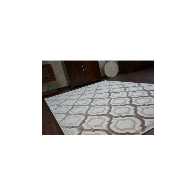 Dywan AKRYL YAZZ 9717 D.Beige/L.Beige 133x190cm Dywan AKRYL YAZZ 9717 D.Beige/L.Beige 133x190cm
