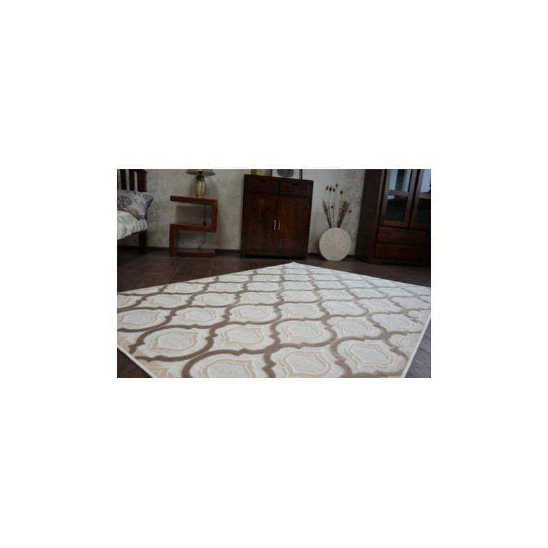 Dywan AKRYL YAZZ 9717 D.Beige/L.Beige 133x190cm Dywan AKRYL YAZZ 9717 D.Beige/L.Beige 133x190cm