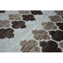 Dywan AKRYL YAZZ 3766 D.Beige/Brown Koniczyna Marokańska Trellis 133x190cm Dywan AKRYL YAZZ 3766 D.Beige/Brown Koniczyna Marokańska Trellis 133x190cm