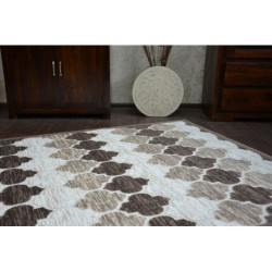 Dywan AKRYL YAZZ 3766 D.Beige/Brown Koniczyna Marokańska Trellis 133x190cm Dywan AKRYL YAZZ 3766 D.Beige/Brown Koniczyna Marokańska Trellis 133x190cm