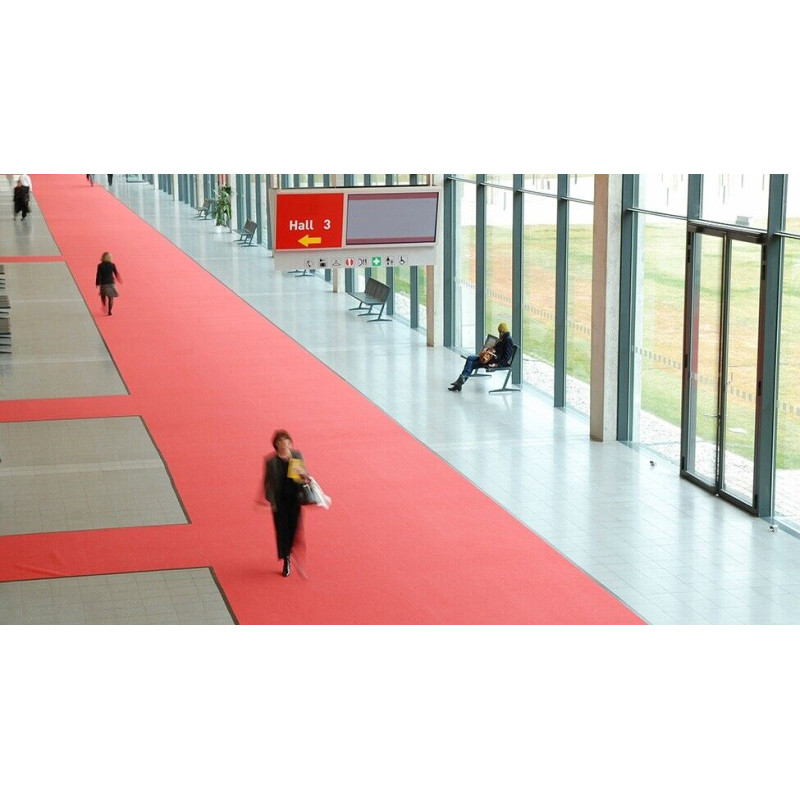 Wykładzina dywanowa eventowa Expo Fit czerwony