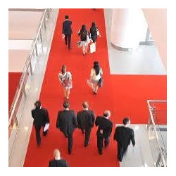 Wykładzina dywanowa eventowa Expo Fit czerwony
