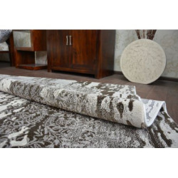 Dywan AKRYL PATARA 0116 L.Brown/Brown 80x150cm Dywan AKRYL PATARA 0116 L.Brown/Brown 80x150cm