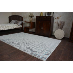 Dywan AKRYL PATARA 0140 L.Sand/Turquise 80x150cm