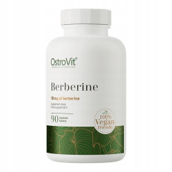 OstroVit Berberine 90 tabs BERBERYNA ODCHUDZANIE JELITA Ekstrakt 500 mg