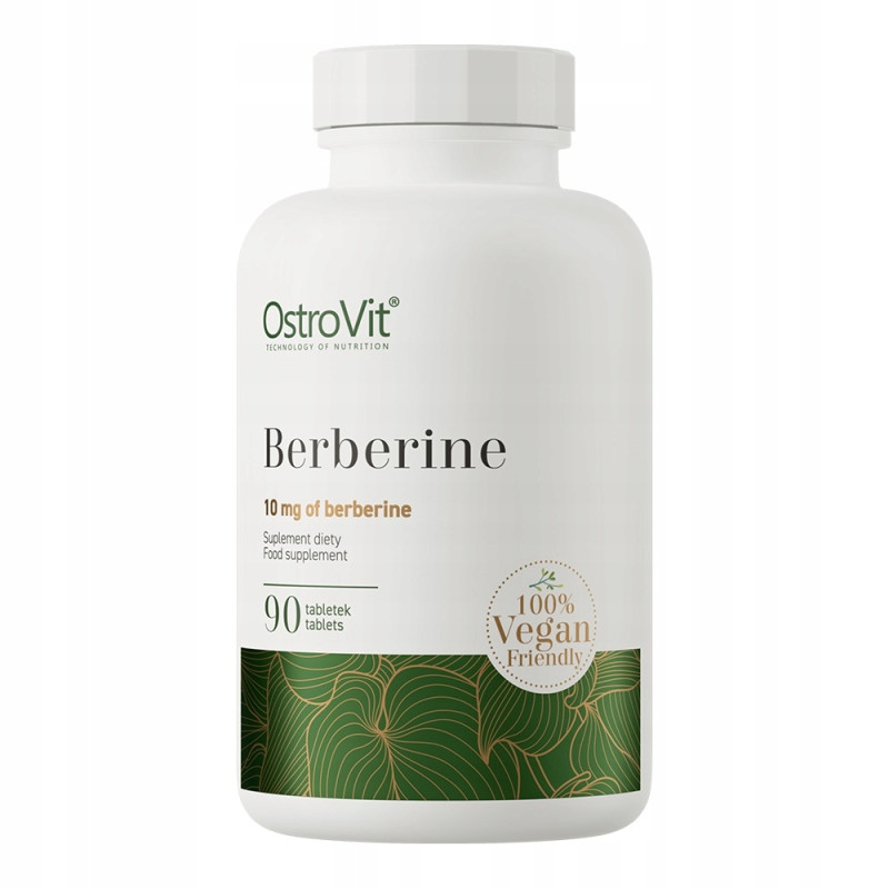 OstroVit Berberine 90 tabs BERBERYNA ODCHUDZANIE JELITA Ekstrakt 500 mg OstroVit Berberine 90 tabs BERBERYNA ODCHUDZANIE JELITA Ekstrakt 500 mg