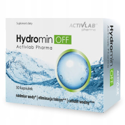 ActivLab Hydromin OFF 30kaps. Usuwa nadmiar wody z organizmu
