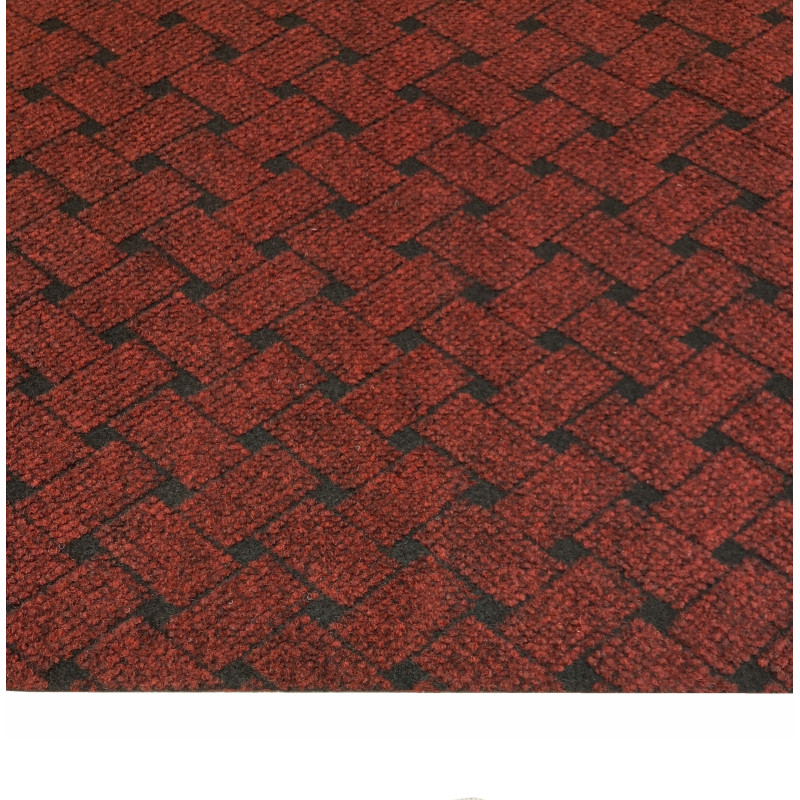 CHODNIK VECTRA 3353 BORDO 80cm WYCIERACZKA ANTYPOŚLIZGOWA NA WYMIAR