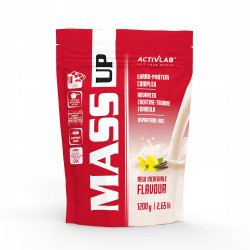 ACTIVLAB MASS UP 1200g Gainer na masę białko węglowodany KREATYNA Wanilia