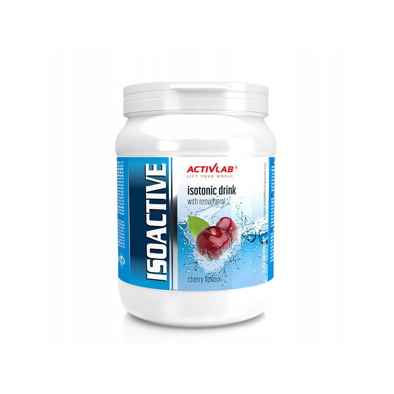 ACTIVLAB ISOACTIVE 630g Elektrolity ENERGIA IZOTONIK WIŚNIA SŁÓJ
