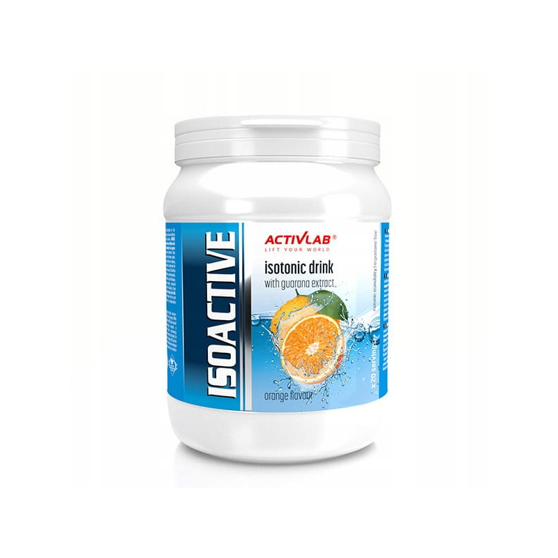 ACTIVLAB ISOACTIVE 630g Elektrolity ENERGIA IZOTONIK GORZKA POMARAŃCZ SŁÓJ