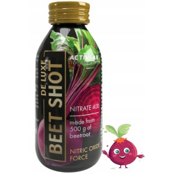 Activlab De Luxe Shot Przed treningowy z Buraka Azotany Wydolność Natural