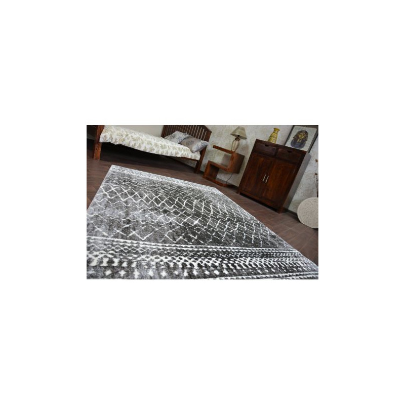 Dywan SHADOW 9890 vizon / black 120x170cm