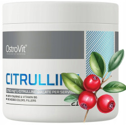 OstroVit Citrulline 210 g TAURYNA CYTRULINA VIT.B POMPA przedtreningówka