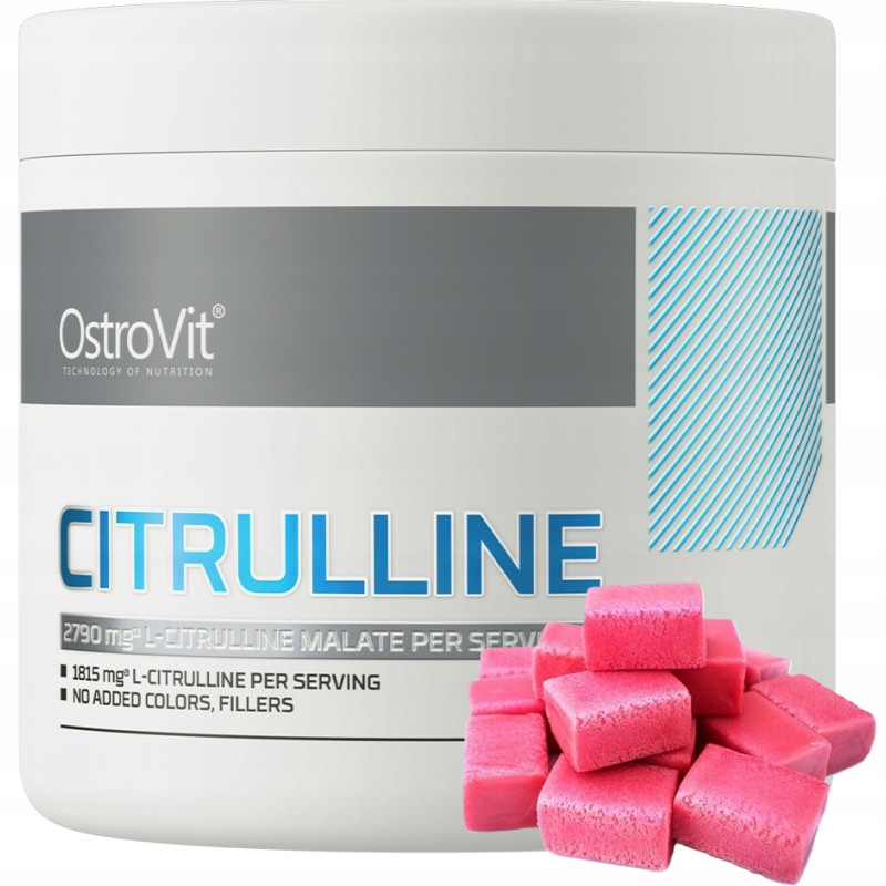 OstroVit Citrulline 210 g TAURYNA CYTRULINA VIT.B POMPA przedtreningówka