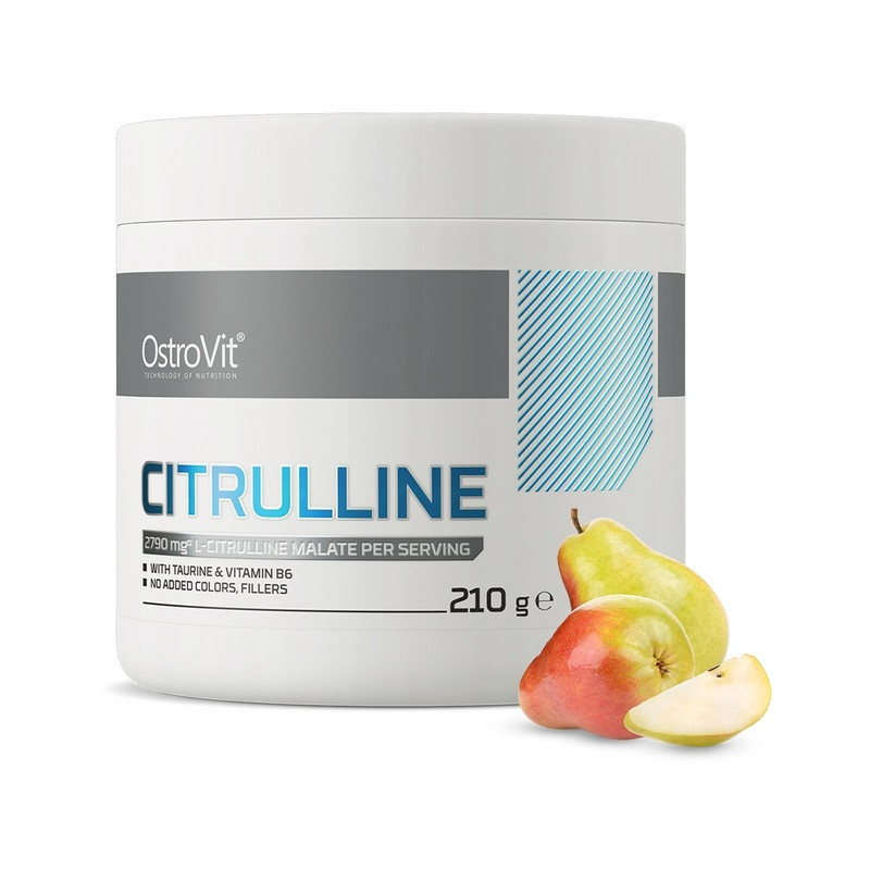 OstroVit Citrulline 210 g TAURYNA CYTRULINA VIT.B POMPA przedtreningówka