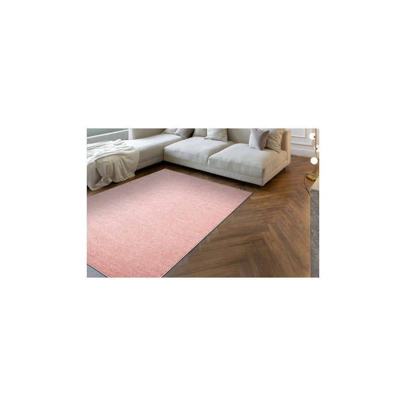 Dywan ETON PLUS pudrowy róż jednolity, jednokolorowy, gładki 150x200cm Dywan ETON PLUS pudrowy róż jednolity, jednokolorowy, gładki 150x200cm