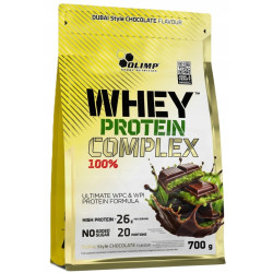 OLIMP WHEY PROTEIN COMPLEX 100% 700g BIAŁKO DUBAJSKA CZEKOLA WPC WPI