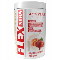 ACTIVLAB FLEX XTRA MOCNY KOLAGEN NA STAWY ŚCIĘGNA KOLANA 400g brzoskwinia