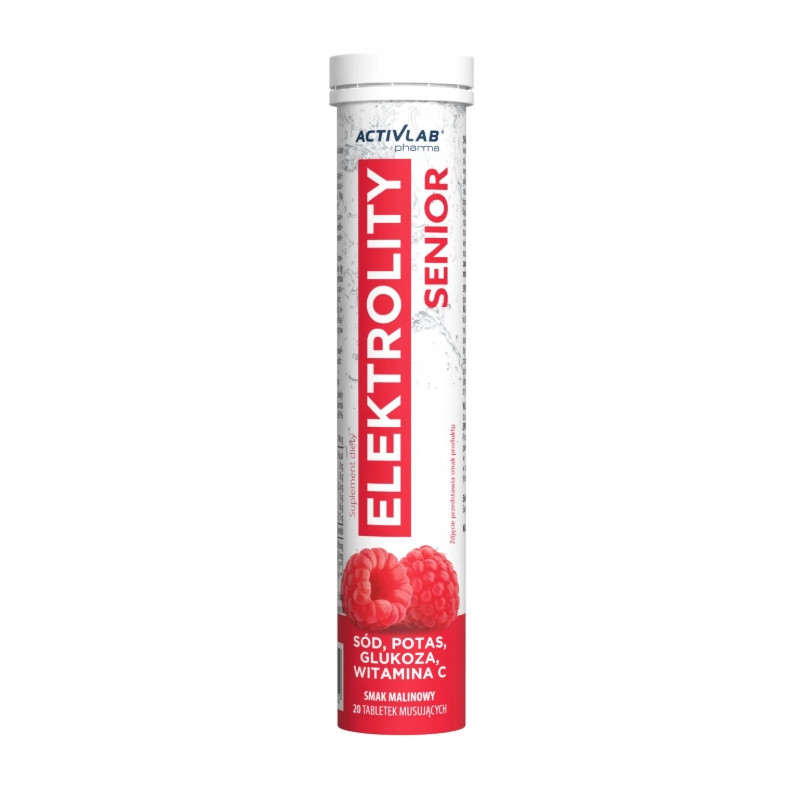 ACTIVLAB ELECTROLITY SENIOR CYTRYNIAN MAGNEZU MAGNEZ POTAS 20 TABLETEK