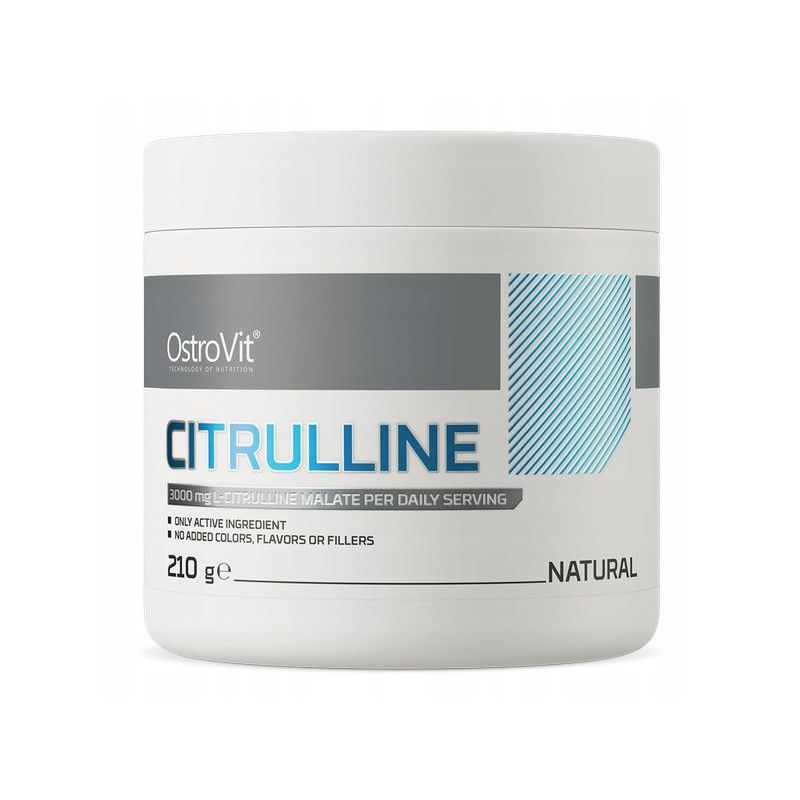 OstroVit Citrulline 210 g TAURYNA CYTRULINA VIT.B POMPA przedtreningówka OstroVit Citrulline 210 g TAURYNA CYTRULINA VIT.B POMPA przedtreningówka
