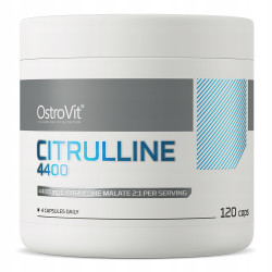 OstroVit Citrulline 4400 mg jabłczan cytruliny POMPA 120 caps