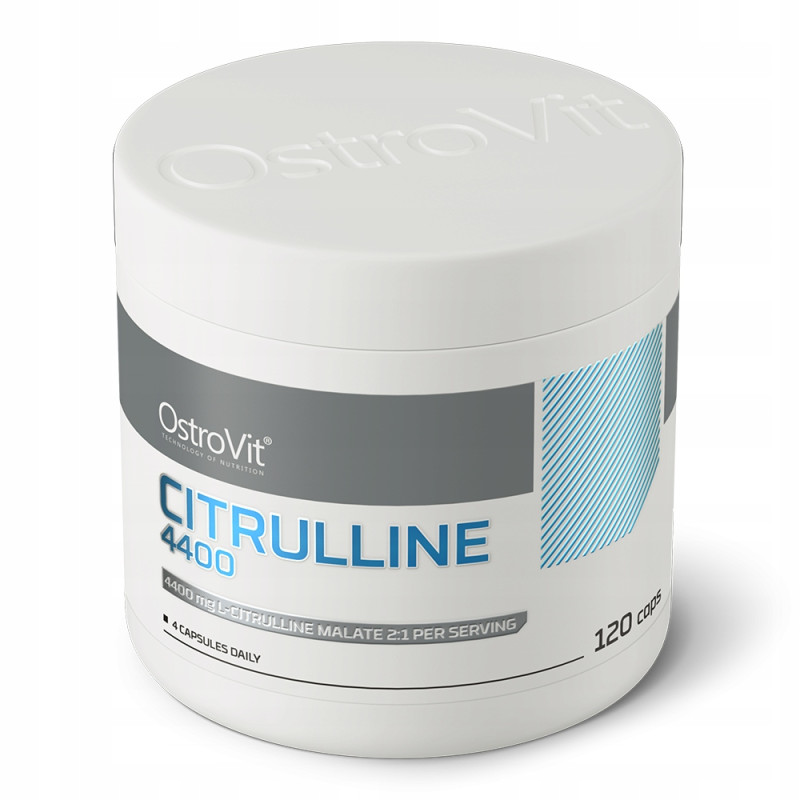 OstroVit Citrulline 4400 mg jabłczan cytruliny POMPA 120 caps