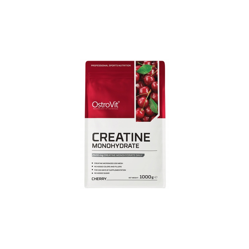 OSTROVIT MONOHYDRAT KREATYNY CREATINE MONO 1000g SIŁA MASA MOC WIŚNIA OSTROVIT MONOHYDRAT KREATYNY CREATINE MONO 1000g SIŁA MASA MOC WIŚNIA
