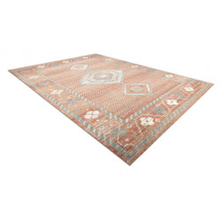 Dywan SOHO 477.11.LA000 wełniany OSTA - Boho, ramka naturalny terakota / szary 240x340cm Dywan SOHO 477.11.LA000 wełniany OSTA - Boho, ramka naturalny terakota / szary 240x340cm