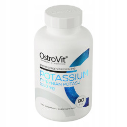 OstroVit Potassium POTAS Cytrynian Potasu 1050 mg zdrowe serce 90 tabs OstroVit Potassium POTAS Cytrynian Potasu 1050 mg zdrowe serce 90 tabs