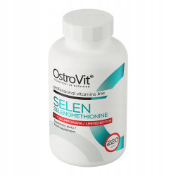 OstroVit Selen 220 tabletek na tarczycę odporność L-selenometionina 200 µg