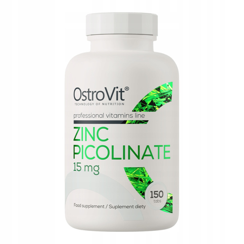 OstroVit Zinc Picolinate 150 tabs cynk organiczny pikolinian cynku 15 mg